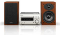 Denon D-M41DAB Mini-HiFi-System mit CD und UKW/DAB+-Tuner Silber/Kirsche B-Ware