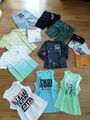 MARKENPAKET 3x Shorts, 3x T-Shirts, 4x Longshirt, 3x T.Top für Jungen Gr.146/152