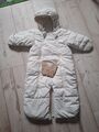 Winteranzug Overall Schneeanzug Einteiler Mädchen/Junge Gr. 62/68  H&M Beige 