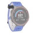 UHRBAND GARMIN FORERUNNER 220 230 235 630 620 735XT BLAU WEISS