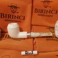 1A Block Meerschaum Pfeife Akryl Mundstück - 9mm Filter Meerschaumpfeife pipe 