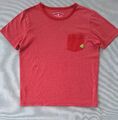 Jungen T-Shirt von Tom Tailor Baumwolle in rot Gr 128 / 134 / 140 TOP