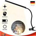  LED Klemmleuchte dimmbar Schreibtischlampe Leselampe Flexibel USB Tisch-Lampe