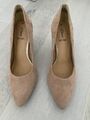 S.Oliver Pumps Rose velour Gr. 38 neu 