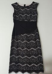 Swing Kleid, Gr. 34/ Gr. XS, schwarz