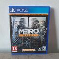 Metro Redux Sony PlayStation 4 2014 PS4 Videospiel Region 2 PAL Sehr guter Zustand CIB + Handbuch