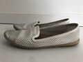 Madden Girl Slipper,Loafer,Gr.37,weiß/creme-silber,Schuhe,Slipper,Ballerinas