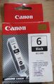 Original Canon BCI-6BK Tinte black  PIXMA iP3000 iP4000 iP5000 iP8500 4706A002 B