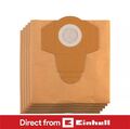 Einhell Staubsaugerbeutel Filter 20L 5er Pack Schmutzsammlung Nass und Trocken