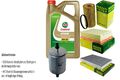 INSPEKTIONSKIT FILTER CASTROL 5L ÖL 5W30 für Audi A4 Cabriolet 8H7 B6 8HE