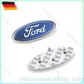 Neu Ford Fiesta MK6 ST & Zetec S Front Ford Oval Badge Logo 1779943 145MM*60MM