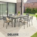 Gartentisch ausziehbar 180/240cm Balkontisch Esstisch Tisch Terrasse OUTLETWARE