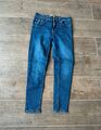 ZARA Röhrenjeans Jeans Hose blau S 36-38