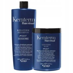 Fanola Keraterm Hair Ritual Shampoo 1000ml + Maske 1000 ml