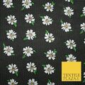 Fallende Blumenmuster Gänseblümchen Blume Streifen Pin Punkt bedruckt Poly Baumwolle Stoff Polycotton