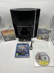 Sony PlayStation 3 PS3 FAT Abwärtskompatibel CECHC03 - 60GB Schwarz PAL Komplett