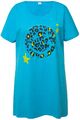 Angel of Style Damen große Größen T Shirt oversized Smiley Rundhals