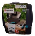 GARDENA City gardening Balkon Box inkl. Pflanzkelle, Grubber, Schere, Handbesen