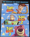 Toy Story 1, 2 and 3 Triple Pack (Blu-ray) Bonus Disc Region Free FAST SHIPPING