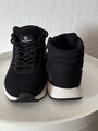 Giesswein Damen Wool Sneaker High Top Gr. 36 schwarz