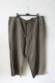 Peter Hahn Hose Sommerhose leicht khaki grün 100% Leinen Leinenhsoe Damen Gr. 54