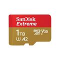 SanDisk Extreme microSDXC 1TB Class 10 UHS-I U3 A2 190 MB/s mit SD-Adapter