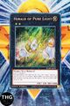 Herald des reinen Lichts BLMR-EN078 1. Auflage Geheimnis seltene Yugioh-Karte