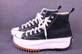 Converse Run Star Hike Hi Platform Sneaker Chucks Gr. 44 schwarz weiß SH630