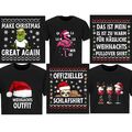 Weihnachten Sprüche T-Shirt Fun Ironie Sarkasmus lustig witzig Job Arbeit Spruch