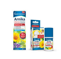 Klosterfrau Arnika Schmerz-Salbe & Roll-On 100g & 50ml