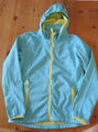 POCOPIANO Softshelljacke Gr. 152 - Hellblau-Gelb - ungetragen