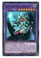 DLCS-DE006  Dunkles Magier-Mädchen, die Drachenritterin  ULTRA RARE / Blau / NEU