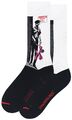 MuseARTa 1er Pack Socken Strümpfe Herren Damen Kunst-Motiv Graffiti Gr.40-46