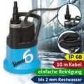 Simer 6 Jung Tauchpumpe Schmutzwassertauchpumpe 10 Meter Kabel