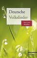 Deutsche Volkslieder: Texte und Melodien | Buch | Zustand sehr gut