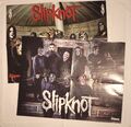 2x SLIPKNOT 🇺🇲 KULT POSTER Sammlung🤘megarar DIN A2 🗽 Knickfester Versand 🔝