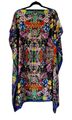 Seide Kimono Kleid Kaftan Bademode Strandtunika Einheitsgröße 2XL 3XL 44 46 48