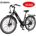 26'' Elektrofahrrad eBike Pedelec mit Bafang Motor 36V/20AH E-fahrrad 7 Gänge DE