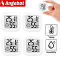 4x Digital Hygrometer Mini Thermometer LCD Temperatur Luftfeuchtigkeitsmessgerät