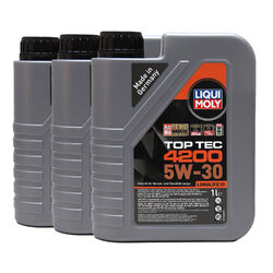 LIQUI MOLY Top Tec 4200 5W-30 Motorenöl Opel OV0401547-G30, MB 229.51, 3x1 Liter