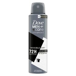 34,39€/L - 6er Pack DOVE Men+Care Advanced Deospray - Invisible Dry 72H - 150ml