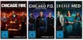 Chicago: Fire Staffel 12 + P.D. Staffel 11 + Med Staffel 9 # DVD-SET-NEU