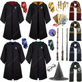 Harry Potter Gryffindor Slytherin Ravenclaw Hufflepuff Kostüm Robe Schal Umhang