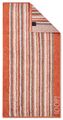 JOOP! Handtuch 50x100 cm orange gestreift 100% Baumwolle