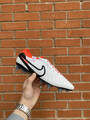 Nike Tiempo Legend 10 Elite SG-PRO AC White Crimson Red Größe UK7,5 / US8,5