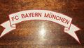 FC  Bayern München Aufnäher. Patch für Kutte, Schriftzug 