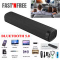 Bluetooth 5.0 Soundbar 3D-Stereo Surround TV Sound System Heimkino Lautsprecher