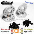 Eibach Spurplatten VA 40mm & HA 40mm für BMW 8er Gran Coupé F93 G16 :: 19 >> 24