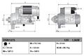 Anlasser Starter DENSO DSN1375 für BMW Z4 F80 E90 E93 X1 E70 X5 E61 F30 E60 E91