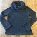 Oui + Hallhuber Pulli und Rollkragenpullover Beige Schlamm Schwarz Gr 36 S